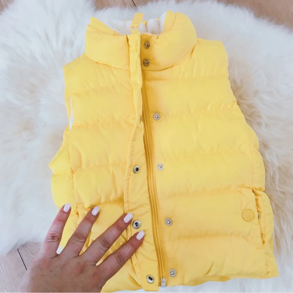 Old Navy yellow vest
